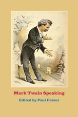 front cover of Mark Twain Speaking