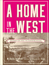 front cover of A Home in the West