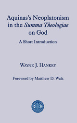 front cover of Aquinas’s Neoplatonism in the Summa Theologiae on God