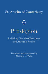 front cover of Proslogion