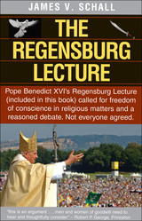 front cover of The Regensburg Lecture
