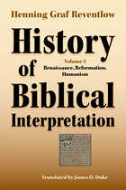 front cover of History of Biblical Interpretation, Volume 3