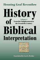 front cover of History of Biblical Interpretation, Volume 4