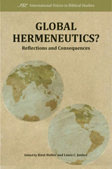 front cover of Global Hermeneutics. Reflections and Consequences
