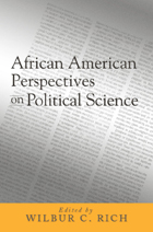 front cover of African American Perspectives on Political Science