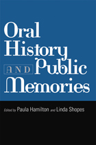 front cover of Oral History and Public Memories