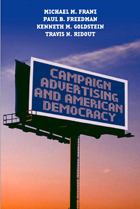 front cover of Campaign Advertising and American Democracy