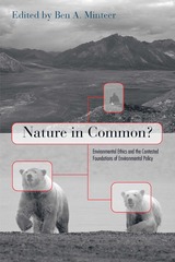 front cover of Nature in Common?
