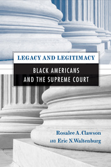 front cover of Legacy and Legitimacy