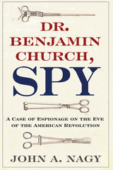 front cover of Dr. Benjamin Church, Spy