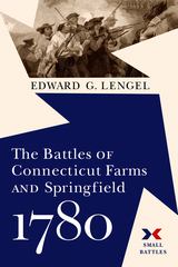 front cover of The Battles of Connecticut Farms and Springfield, 1780