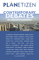 front cover of Planetizen's Contemporary Debates in Urban Planning