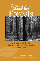 front cover of Owning and Managing Forests
