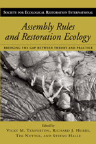 front cover of Assembly Rules and Restoration Ecology