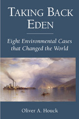 front cover of Taking Back Eden