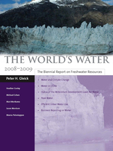 front cover of The World's Water 2008-2009