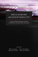 front cover of Reclaiming Accountability