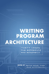 front cover of Writing Program Architecture
