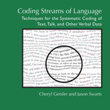 front cover of Coding Streams of Language