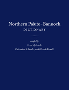 front cover of Northern Paiute–Bannock Dictionary