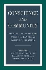 front cover of Conscience and Community