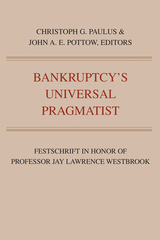 front cover of Bankruptcy's Universal Pragmatist