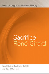 front cover of Sacrifice
