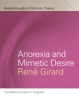 front cover of Anorexia and Mimetic Desire