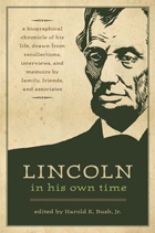 front cover of Lincoln in His Own Time
