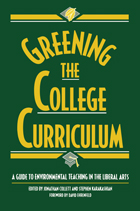front cover of Greening the College Curriculum