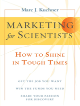 front cover of Marketing for Scientists