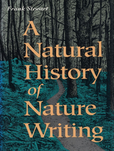 front cover of A Natural History of Nature Writing