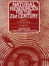 front cover of Natural Resources for the 21st Century