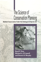 front cover of The Science of Conservation Planning