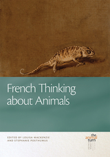 front cover of French Thinking about Animals