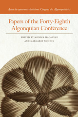 front cover of Papers of the Forty-Eighth Algonquian Conference