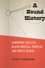 front cover of A Sound History