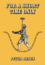 front cover of For a Short Time Only