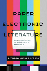 front cover of Paper Electronic Literature