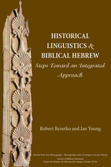 front cover of Historical Linguistics and Biblical Hebrew