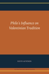 front cover of Philo's Influence on Valentinian Tradition