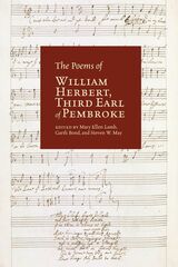 front cover of The Poems of William Herbert, Third Earl of Pembroke