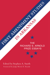front cover of First Amendment Studies in Arkansas