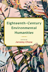 front cover of Eighteenth-Century Environmental Humanities