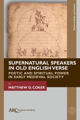 front cover of Supernatural Speakers in Old English Verse