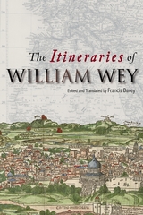 front cover of The Itineraries of William Wey