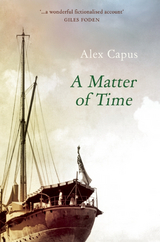 front cover of A Matter of Time