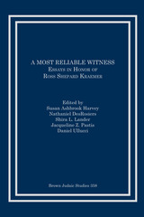 front cover of A Most Reliable Witness