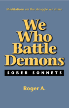 front cover of We Who Battle Demons