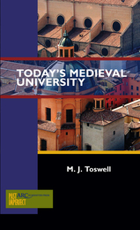 front cover of Today's Medieval University